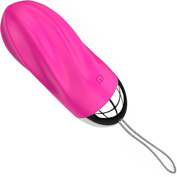 Sweety huevo vibrador espiral control remoto rosa