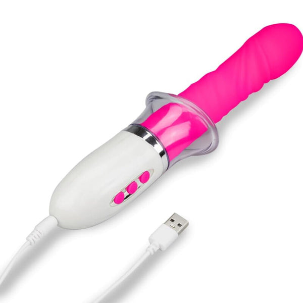 Vibrador Liberty con movimiento de empuje y lengua