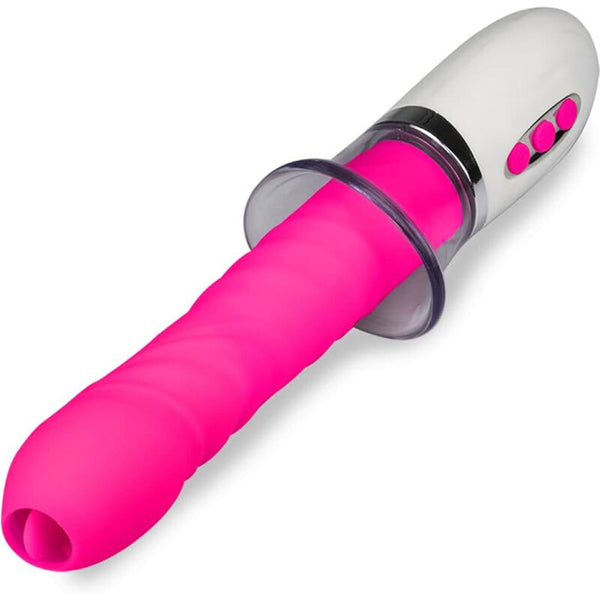 Vibrador Liberty con movimiento de empuje y lengua