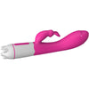 Happy vibrador y estimulador rabbit fucsia