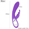 Bella vibrador rabbit pull ring violeta