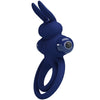 Darey doble anillo vibrador rabbit azul