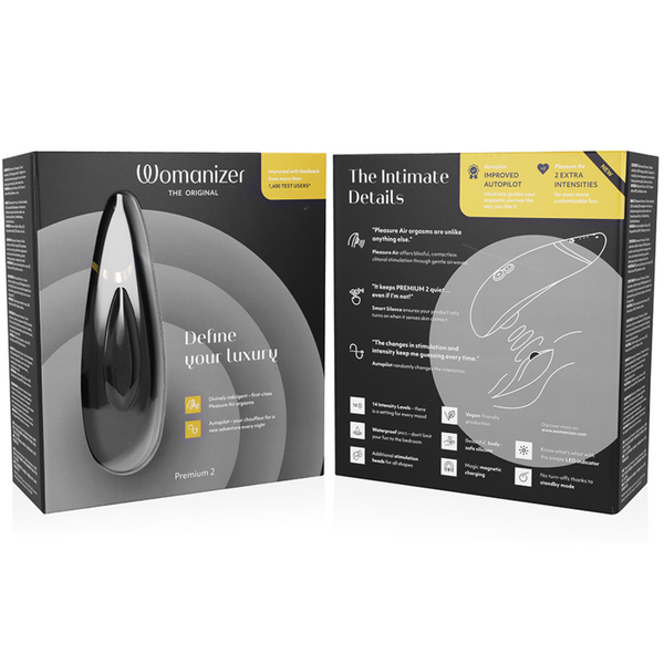 Premium 2 estimulador de clítoris negro