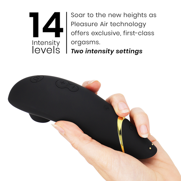 Premium 2 estimulador de clítoris negro