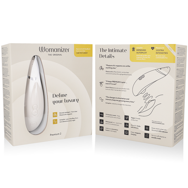 Premium 2 estimulador de clítoris gris