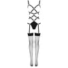 Livco thiara lc 20213 set body con medias negro