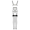 Livco thiara lc 20213 set body con medias negro