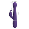Dejon vibrador rabbit 3 en 1 multifunción morado