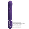 Coale vibrador rabbit 4 en 1 morado