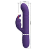 Coale vibrador rabbit 4 en 1 morado