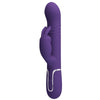 Coale vibrador rabbit 4 en 1 morado