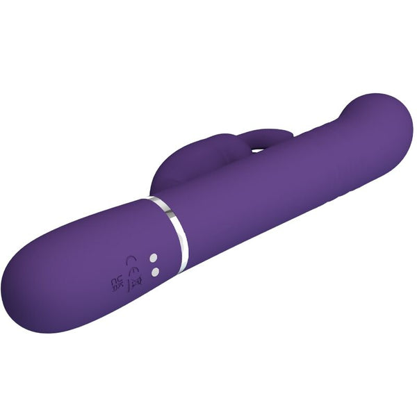 Coale vibrador rabbit 4 en 1 morado