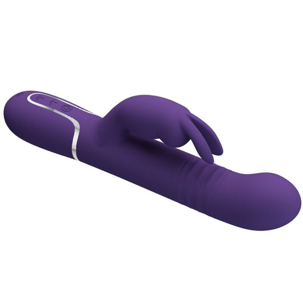 Coale vibrador rabbit 4 en 1 morado