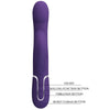 Zalin vibrador rabbit perlas 4 en 1 morado