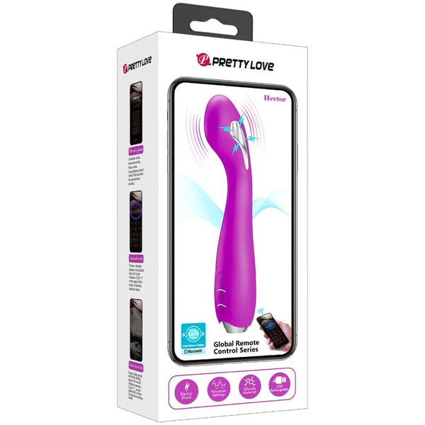 Hector vibrador electroshock violeta