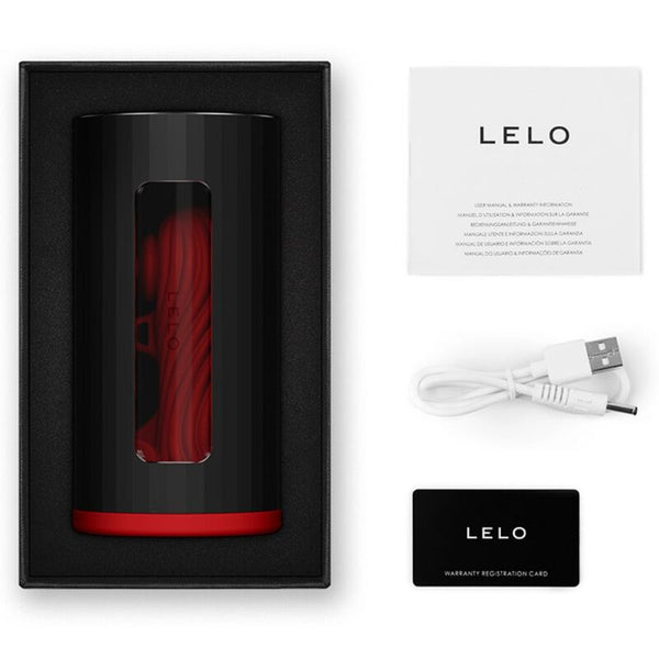 Lelo f1s v3 masturbador masculino rojo