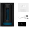 Lelo f1s v3 masturbador masculino verde azulado xl