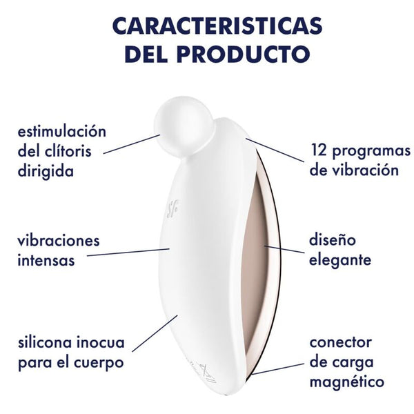 Spot on 2 vibrador lay on blanco