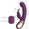 Liam vibrador rabbit y estimulador Punto G morado