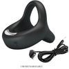 Elliott anillo vibrador negro