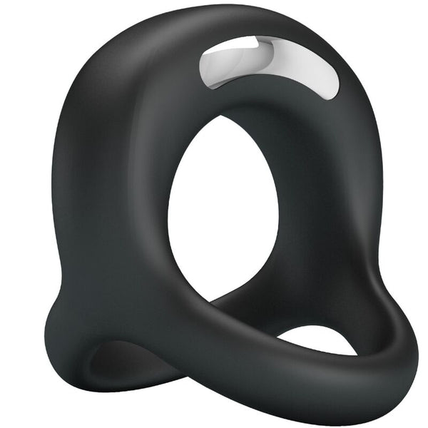 Elliott anillo vibrador negro