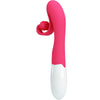 Vibrador y estimulador 30 velocidades rosa