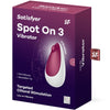 Spot on 3 estimulador de clítoris rojo