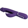 Kampas vibrador rabbit 3 en 1 multifunción con lengua violeta
