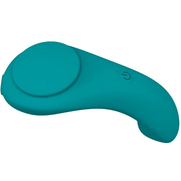 Vibrador para bragas Pleasure con control remoto y 3 velocidades verde