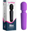 Your magic masajeador y vibrador recargable 10 vibraciones silicona morado