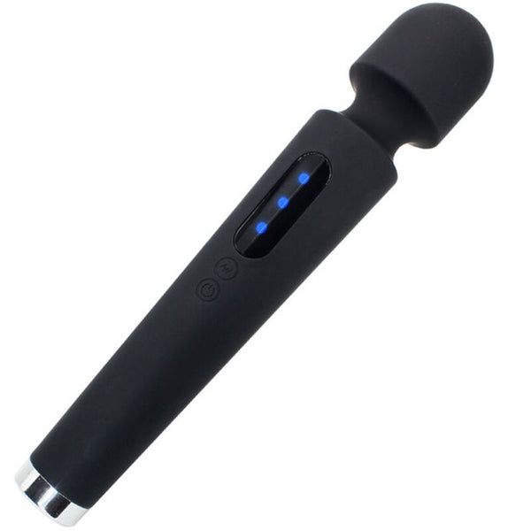 X power large masajeador y vibrador 7 vibraciones negro