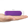 Splash haha bala vibradora silicona 10 vibraciones 75 x 19 cm morado