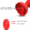 Extreme a bloom rosa vibrador y plug anal control remoto rojo