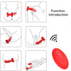 Extreme a bloom rosa vibrador y plug anal control remoto rojo