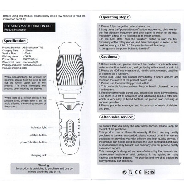 Belucci oral masturbador vibrador blanco