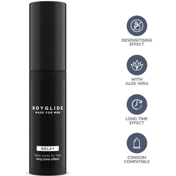 Intimateline boyglide delay spray efecto retardante 20 ml