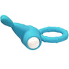 Ms bunny anillo vibrador silicona green