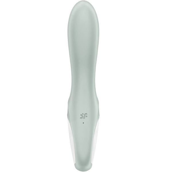 Air pump booty 3 vibrador anal inflable verde gris