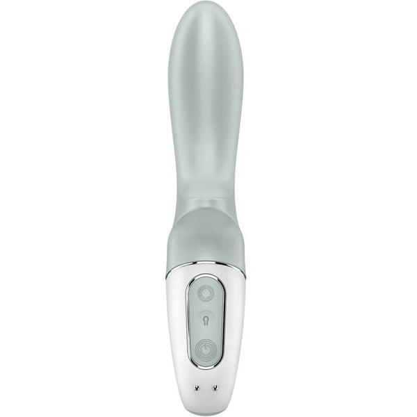 Air pump booty 3 vibrador anal inflable verde gris