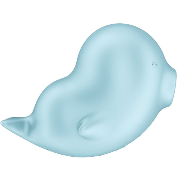 Vibrador azul satisfyer sassy seal estimulador y