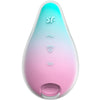 Vibrador menta y rosa satisfyer mermaid vibes estimulador y