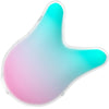 Vibrador menta y rosa satisfyer mermaid vibes estimulador y
