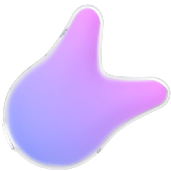 Vibrador violeta y rosa satisfyer mermaid vibes estimulador y