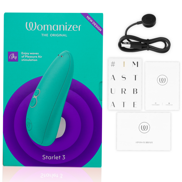 Starlet 3 estimulador clítoris turquesa