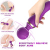 Freeza masajeador y vibrador cabeza flexible negro