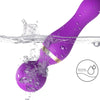 Freeza masajeador y vibrador cabeza flexible violeta