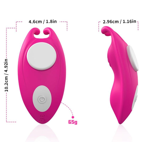 Vibrador para bragas Honeybee para Punto G fucsia