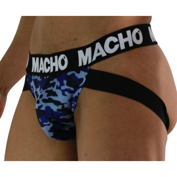 Macho mx28ma jock militar azul