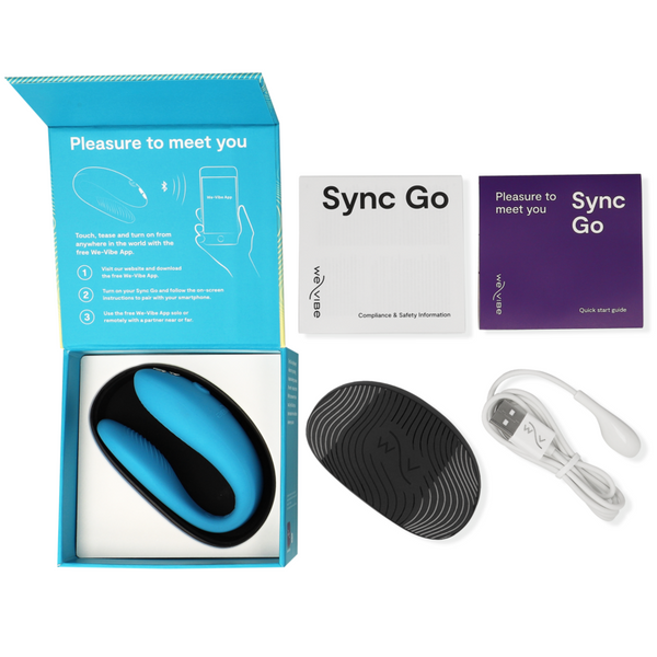 Sync go estimulador dual turquesa