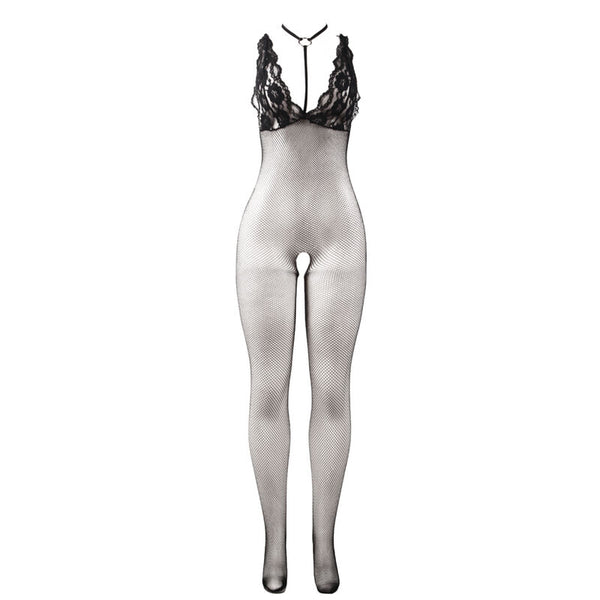Subblime 951993 body con abertura de rejilla transparente negro talla única